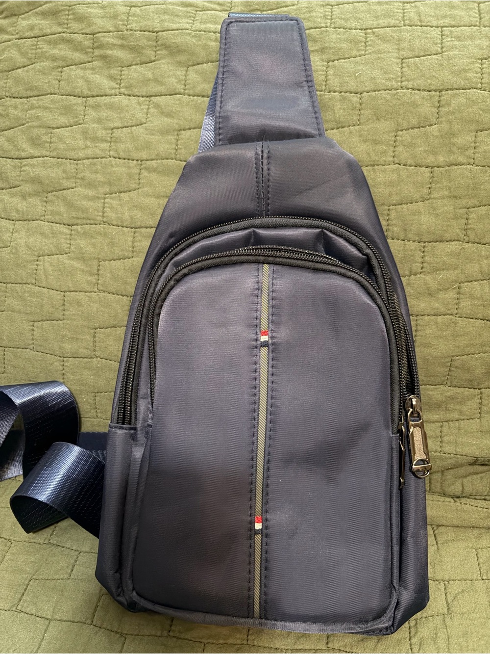 Navy Sling Crossbody Bag - Westend